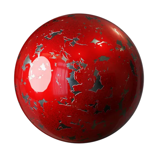 Chipped Car Paint Procedural