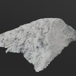 Large Photoscanned Rock 02