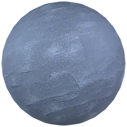 Dusty Blue Painted Wall