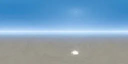 Sky Intense Blue Water