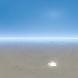 Sky Intense Blue Water