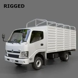 Hino 300 Wide  Box Truck