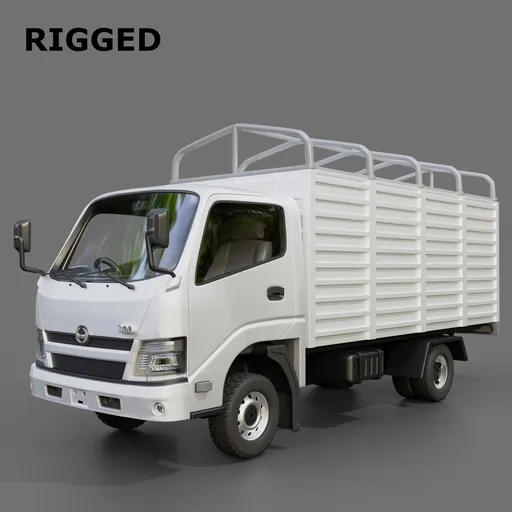 Hino 300 Wide  Box Truck