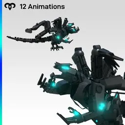 Dragon Sci-FI Animated