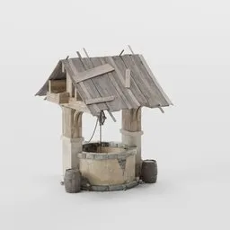 Rustic Medieval Well