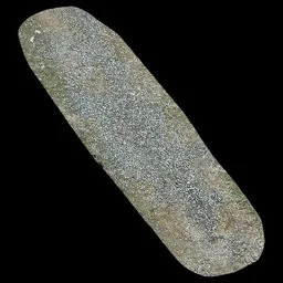 Scan small broken road