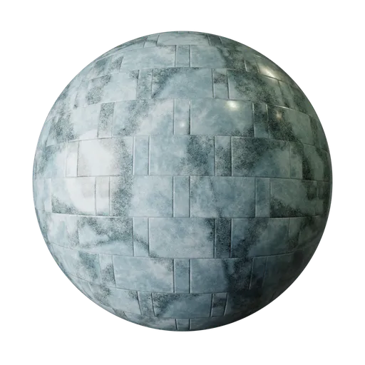 Glacier Veined Marble Tiles