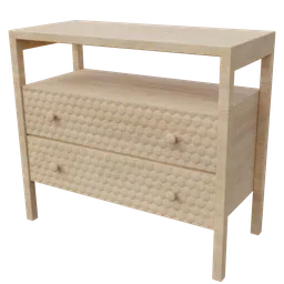 Modern Table with Drawers