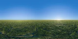 Pure Sky Green Fields HDRi 16K