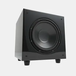 Hi-Fi Subwoofer black pearl