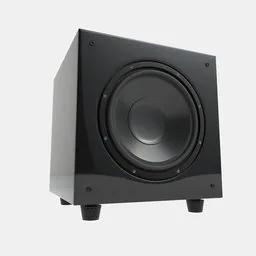 Hi-Fi Subwoofer black pearl