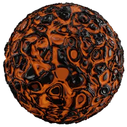 Ealistic Procedural Lava Texture