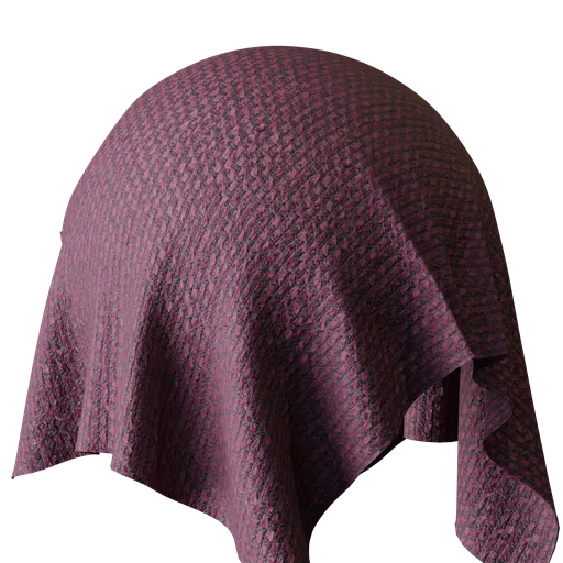 Plain Purple Chenille
