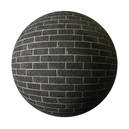 Dark Brick Wall Texture