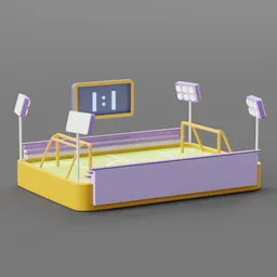 Football field model