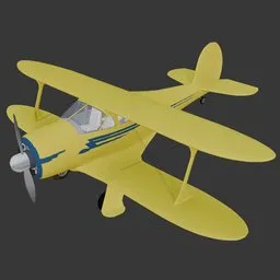 Biplane Beechcraft Staggerwing