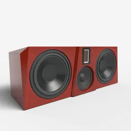 Hi-End Central Speaker Marquis Red