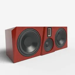 Hi-End Central Speaker Marquis Red