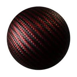 Red Carbon Fiber