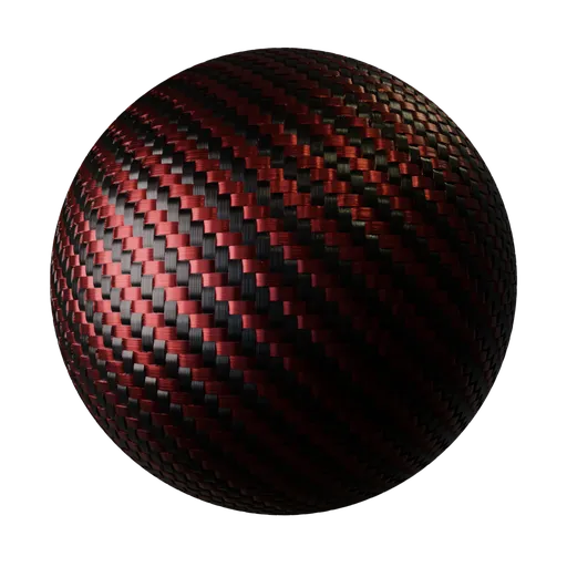 Red Carbon Fiber