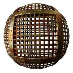 Metal Rivets Rust Grill