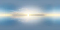 Golden Sunrise Reflection HDRI