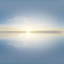 Golden Sunrise Reflection HDRI