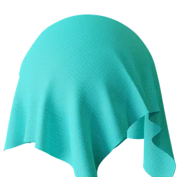 Torquise Micro Woven Fabric