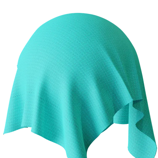 Torquise Micro Woven Fabric