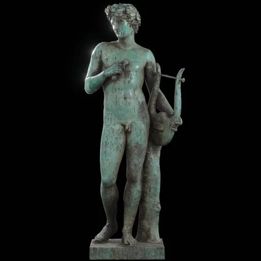 statue of Vs Apollo