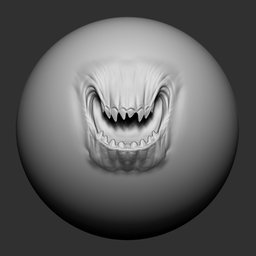 NS Creature mouth smiling scary