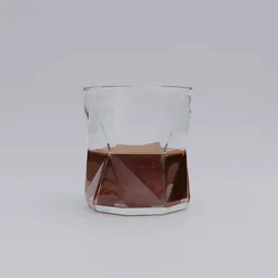 Faceted Whiskey Glass