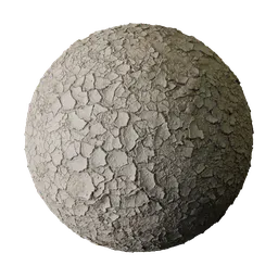 Pale Flaking Mud Crust