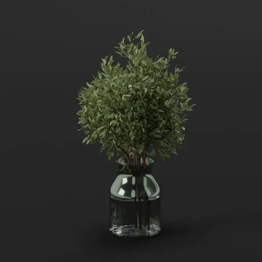 Green Topiary Plant