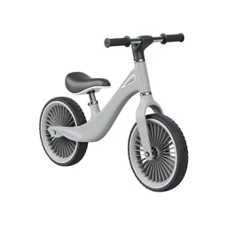 Grey balance bike for kids