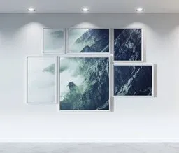 Modern Mountain Pics Wall Decoration