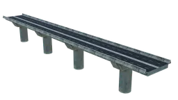 Realistic Road Bridge - 3D Model