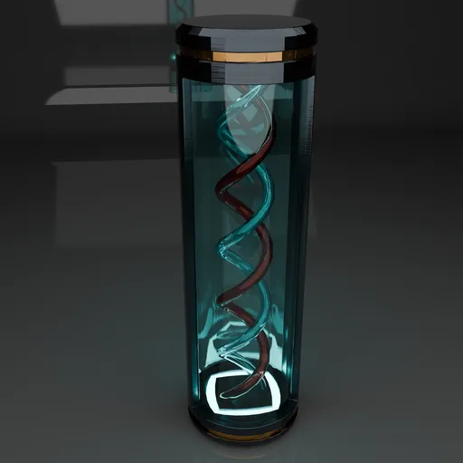 Sci Fi DNA container