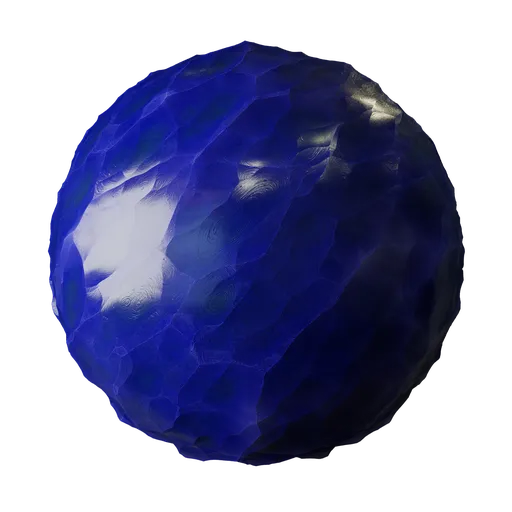 Blue crystal