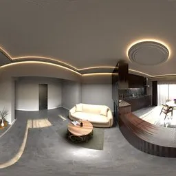 Modern Open Living Space