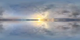 Infinite Real Sky - Cloudy Sunset