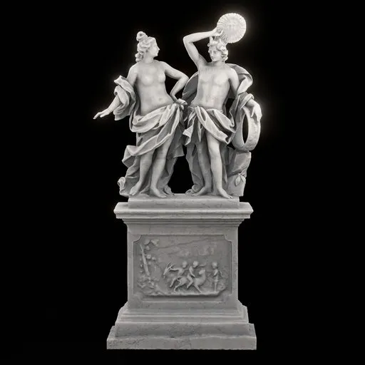 statue of Allegory of fire