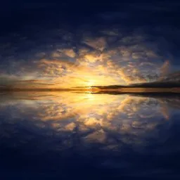 Infinite Real Sky - Colorful Sunset