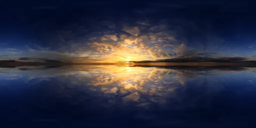 Infinite Real Sky - Colorful Sunset