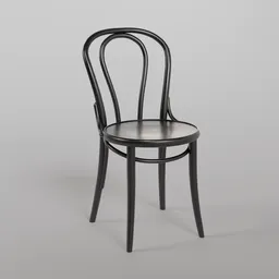 18 Chair B123 - Black Grain