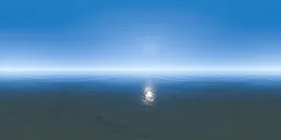 Intense Blue Summer Sky