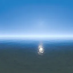 Intense Blue Summer Sky