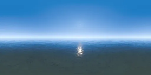 Intense Blue Summer Sky