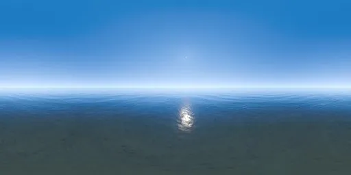 Intense Blue Summer Sky