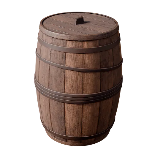 Wooden Barrel